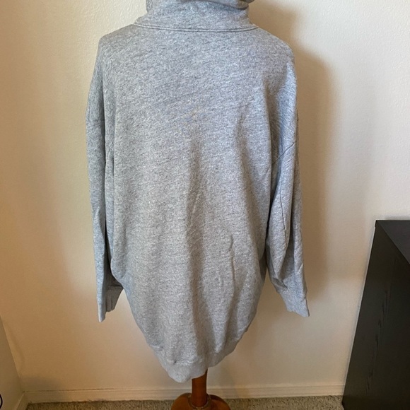 AG Women’s Dahlia Sweatshirt Dress Grey Size Small Athleisure Loungewear - Picture 3 of 10